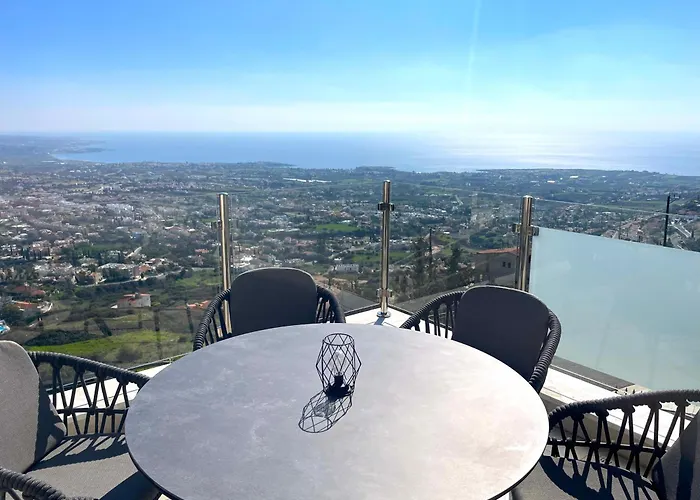 Stunning Sea View And Pool - The View Vila Pegeia