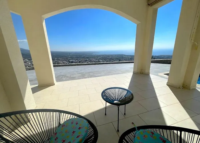 Stunning Sea View And Pool - The View Vila Pegeia